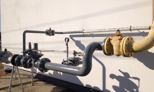 Different Angle of Natural Gas Piping Different Angle of Natural Gas Piping